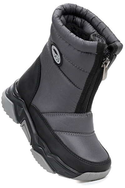 Kiko Kids Μπότες χιονιού για αγόρια με φερμουάρ Sumo