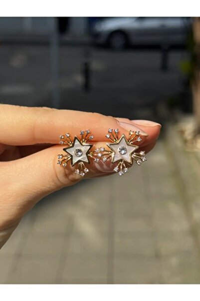 Haziran Accessory, Xuping Pearlescent Multiple Star Earrings