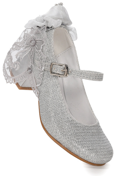 Kiko Kids Cara Çupra Daily Girl's 4 cm Heeled Evening Dress Shoes