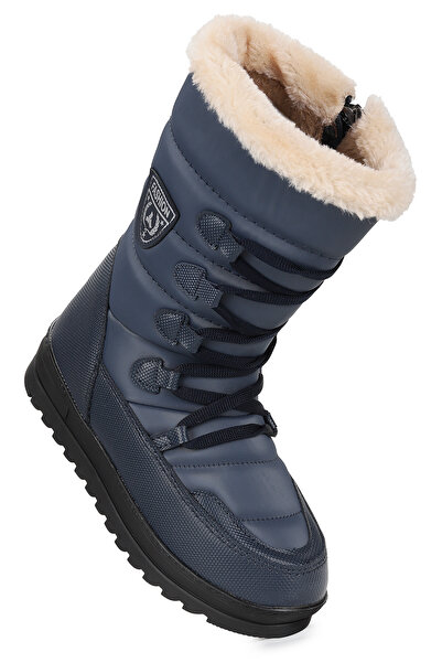Kiko Kids Παπούτσια για κορίτσια Deco Snow Boots με θερμική επένδυση από γούνα