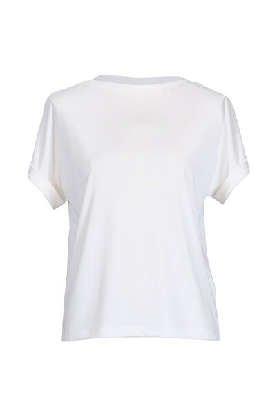 Lufian Γυναικείο T-Shirt Ecru Sıgnorıa