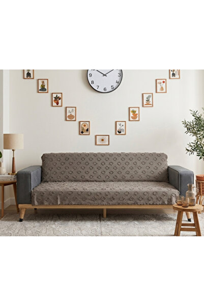 Ahsela Home Luxury Chenille Non-Slip Washable Bearded Sofa Cover (Sofa Bed) -...