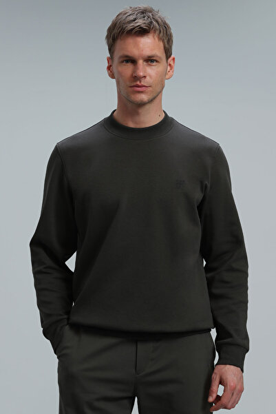 Lufian Randal Herren-Sweatshirt Dunkelgrün