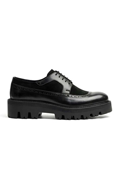Ahmed Hamdi Bey Rodolfo Black Men's Leather Shoes