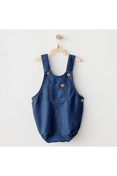 andywawa Ac25931 Romper Casual Bebek Tulum İndigo