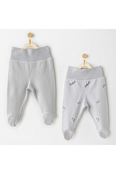 andywawa Ac26034 Keep Smiling 2-Piece Trousers Gray