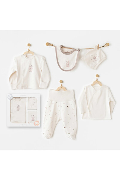 andywawa Ac26180 My 1 St Wardrobe 5-Piece Hospital Release Ecru