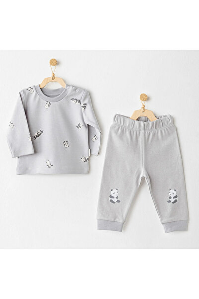 andywawa Ac26029 Keep Smiling 2'li Takım Grey