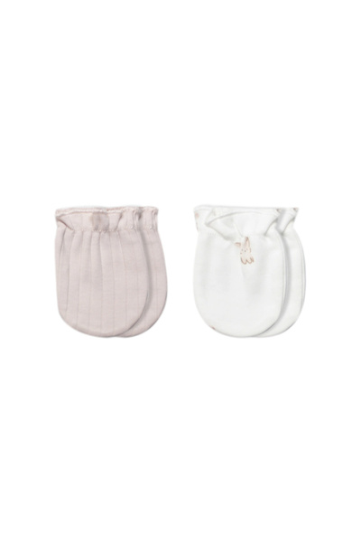 Bistyle 2-Pack Gloves Love You Family 90186 Powder