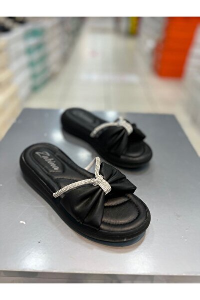 Hacıoğlu Ayakkabı Γυναικείες παντόφλες Zabina Flat Sole Stone Daily