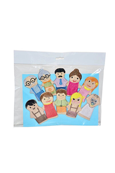 Generic Brand And-5087 People Finger Puppet Set-Anadolu Toy