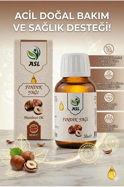 ASL Fındık Yağı 50 Ml