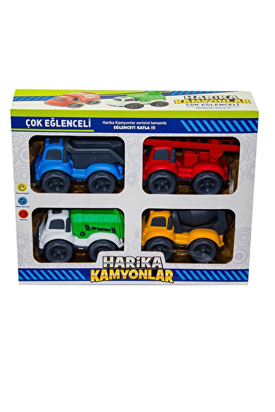 Genel Markalar CNM20 4LÜ KUT HARİKA KAMYONLAR 30