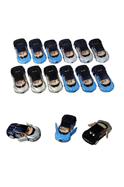 KARSAN 43738 WELLY DIE CAST PULL BACK BUGATTI CH (السعر المُحدَد هو سعر القطع...