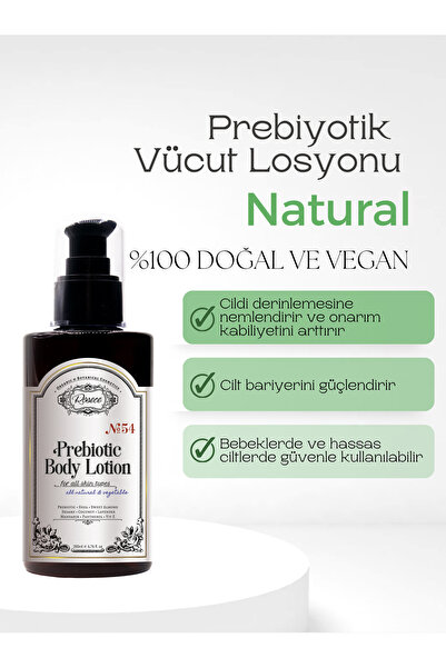 Rosece Prebiotic Lotion - Natural Moisturizer for Babies and Children 200ml