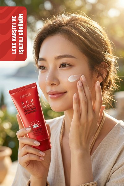 ASPASIA KOREA Anti-Blemish & Brightening Tone-Up Korean Sunscreen Spf 50+ Pa+++ 70g