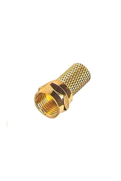 RG-6 F Konnektör Gold (4 Adet)
