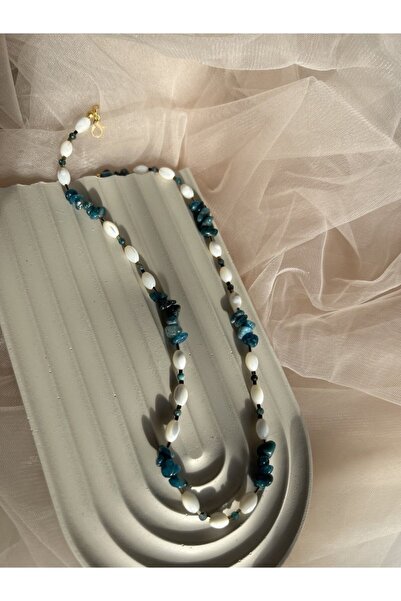 Doğaltaş Masalları Apatite- Necklace