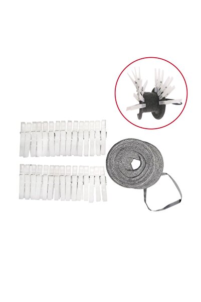 Entude Set of 30 Hanging Pegs - Laundry Drying Durable Design