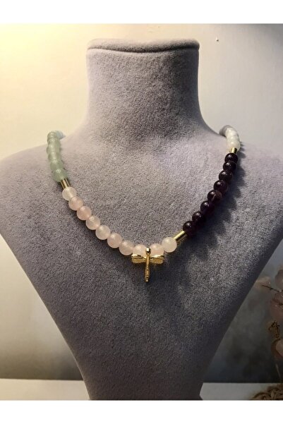Doğaltaş Masalları Mixed Natural Stone Necklace
