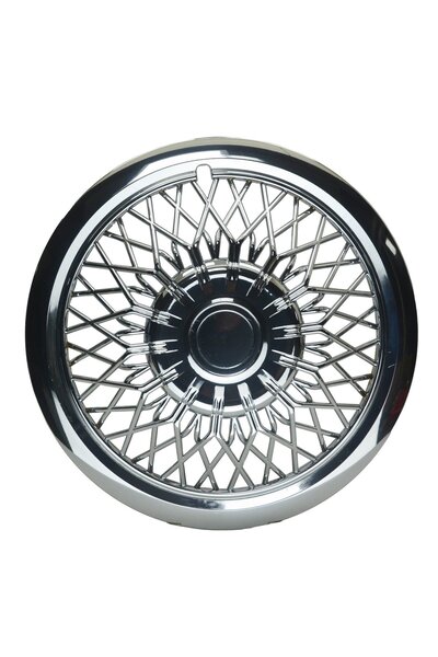 OTOCİRİT Jant Kapağı Kırılmaz Telli 14" ABS Krom Paslanmaz 4'lü (TAKIM OLARAK)
