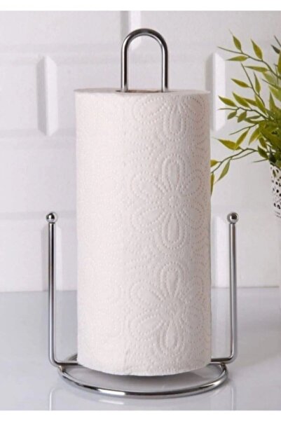 Entude Metal Upright Paper Towel Holder Table Top Vertical Napkin Roll Holder