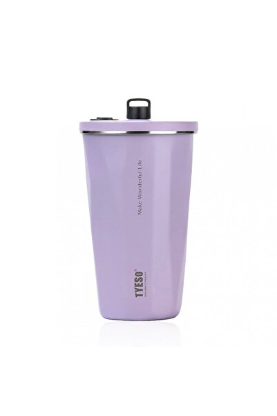 Tyeso Crush Tumbler Vakumlu Paslanmaz Çelik Termos 600 ML Mor