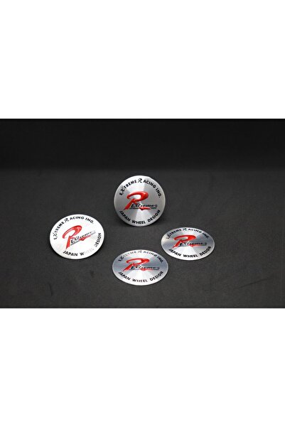 OTOCİRİT Jant Göbek Arma İthal Metal Sticker Extreme Racing Dizayn