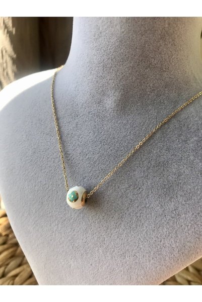 Doğaltaş Masalları Steel Necklace