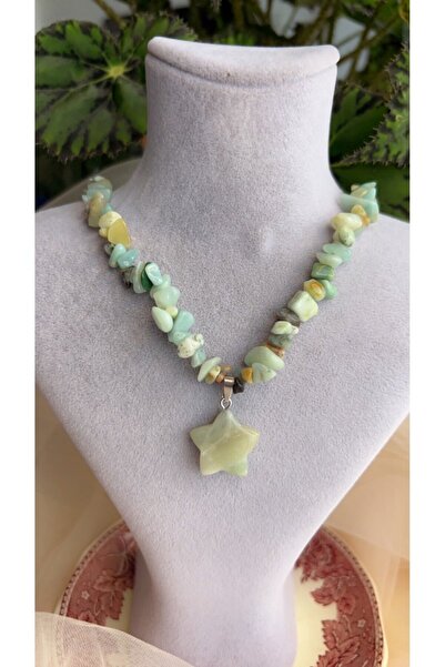 Doğaltaş Masalları Amazonite Necklace