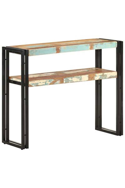 Concept Masă consolă, 90x30x75 cm, lemn masiv reciclat