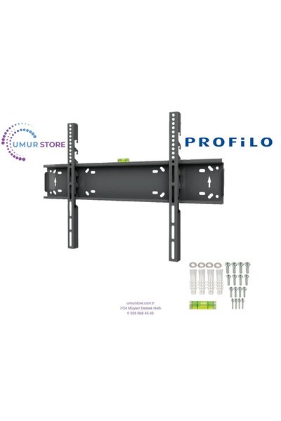 Profilo 50” 50pa515esg / 43”- 65” inç Lcd Led Televizyon Sabit Duvar Askı Apa...