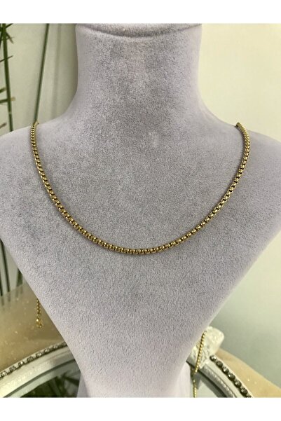 Doğaltaş Masalları Steel Chain Necklace