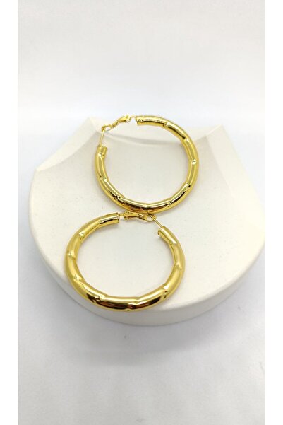 ndjewelry Golden Bamboo – Sparkling Nature Earrings