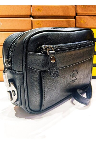 Monalisa Home Multi-Purpose Password-Protected Genuine Leather Handbag with C...