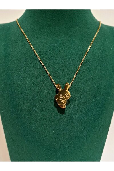 Monalisa Home Gold Color Luxury Figured Showy Necklace