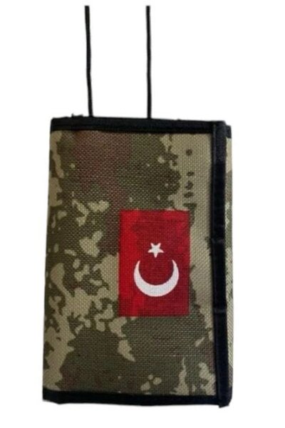 Outdoor One drawstring soldier wallet with Turkish flag