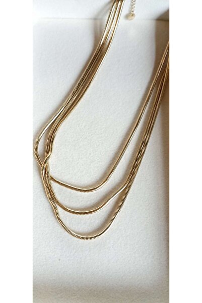 ndjewelry Gold Color Round Italian Chain