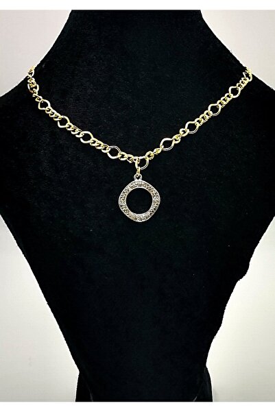 Monalisa Home Special Design Gold Color Necklace with Chain Figure