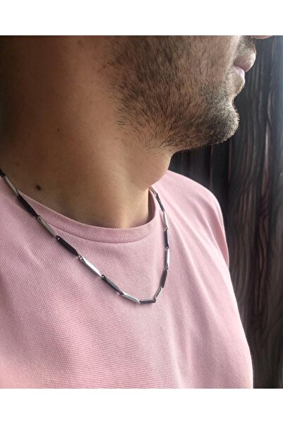 Doğaltaş Masalları Steel Necklace