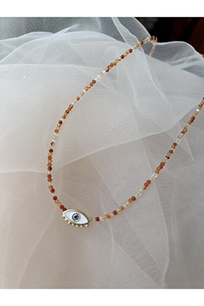 Doğaltaş Masalları Agate Necklace