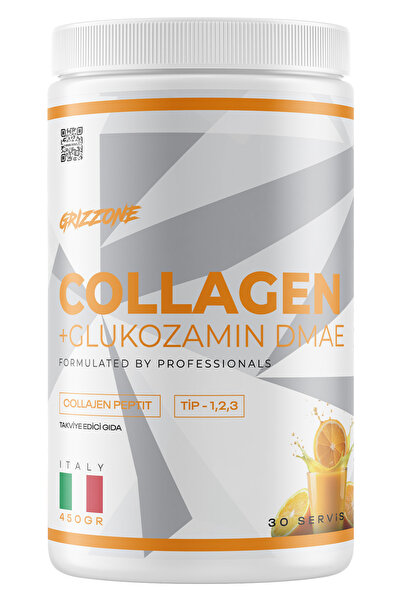 GRIZZONE Collagen + Glukozamin + Dmae ( Portakal )