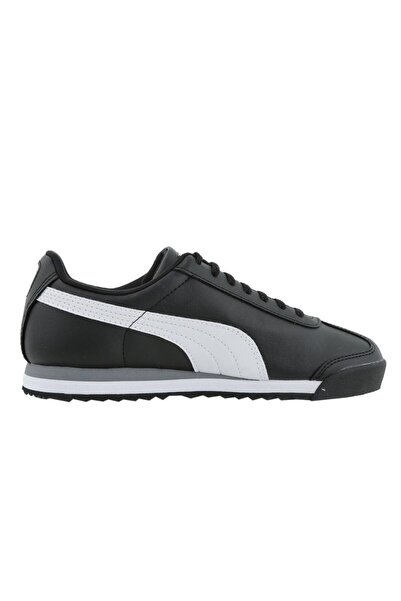 Puma Roma Basic Jr 354259 01 Γυναικεία Αθλητικά Παπούτσια Μαύρο-Λευκό