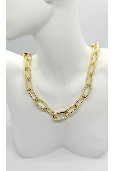 ndjewelry سلسلة ذهبية سميكة (50 سم)