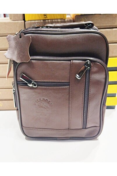 Monalisa Home Leather Men's Bag with Case and Compartment