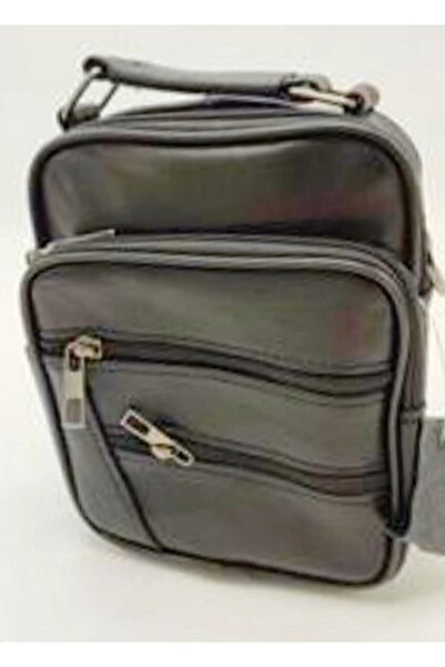 Monalisa Home Men's Luxury Black Color Small Size Handbag with Plenty of Comp...