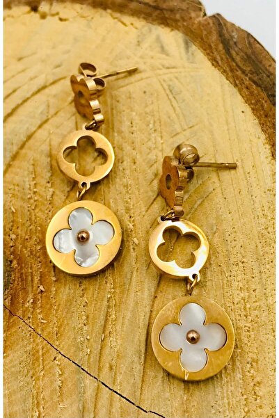 Monalisa Home Steel Earrings - Figured Design