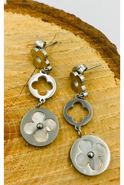 Monalisa Home Figured Steel Earrings