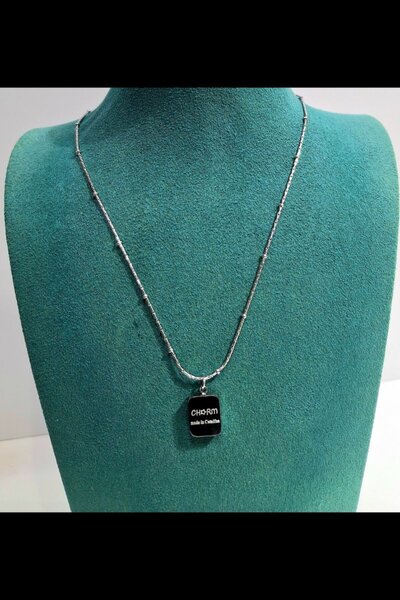 Monalisa Home Luxurious Figured Shiny Anti-Tarnish Steel Necklace