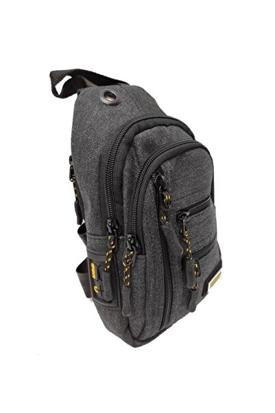 Monalisa Home Men's Luxury Black Color Crossbody Bag with Plenty of Compartments